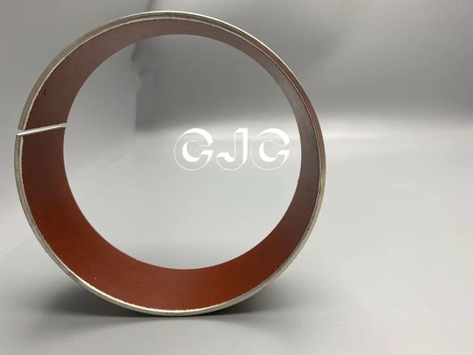 45鋼鉄真鍮の水圧シリンダのブッシュ、GCR15はブッシュ袖のフランジを付けたようになった