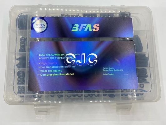 کیت مهر و موم حلقه شکن هیدرولیک مقاوم در برابر تشعشع با مواد NBR مقاوم در برابر روغن