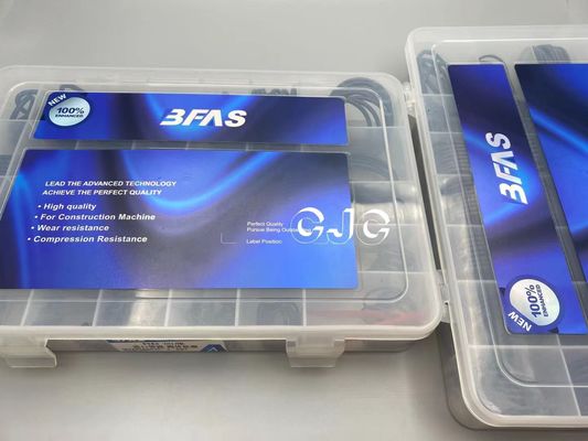 Набор уплотнения колцеобразного уплотнения Kobelco FPM, водоустойчивый набор гидравлического цилиндра SBR